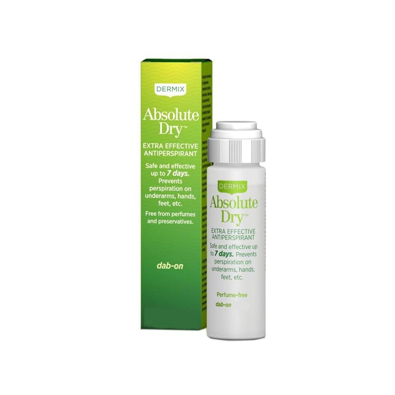 Antiperspirant Absolute Dry, Dermix, 7 days effect, 35 ml fotografia produsului