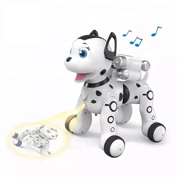 Robot interactiv My Lovely Puppy cu functii sonore si luminoase