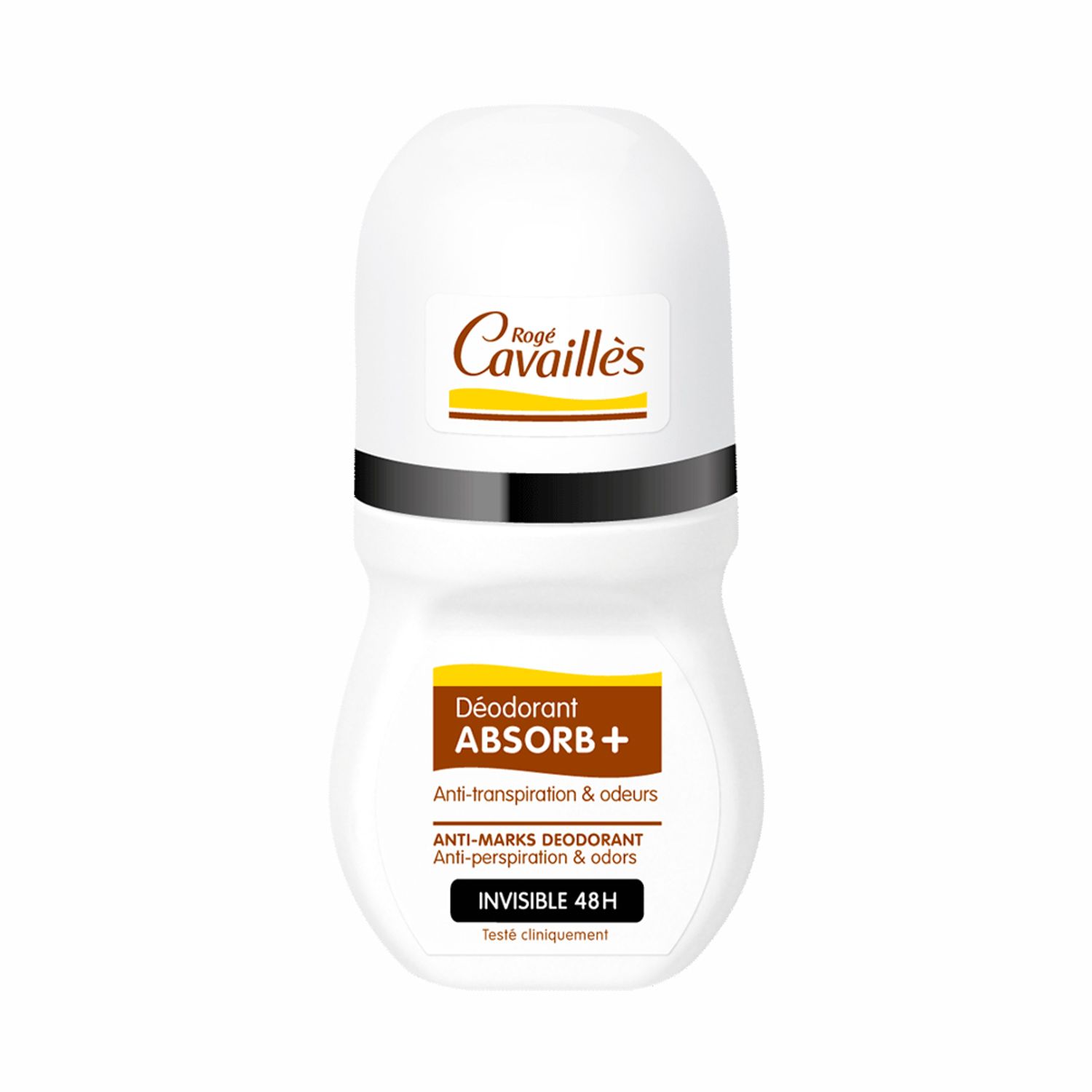 Deodorant roll on invizibil Roge Cavailles Absorb+, 50 ml fotografia produsului