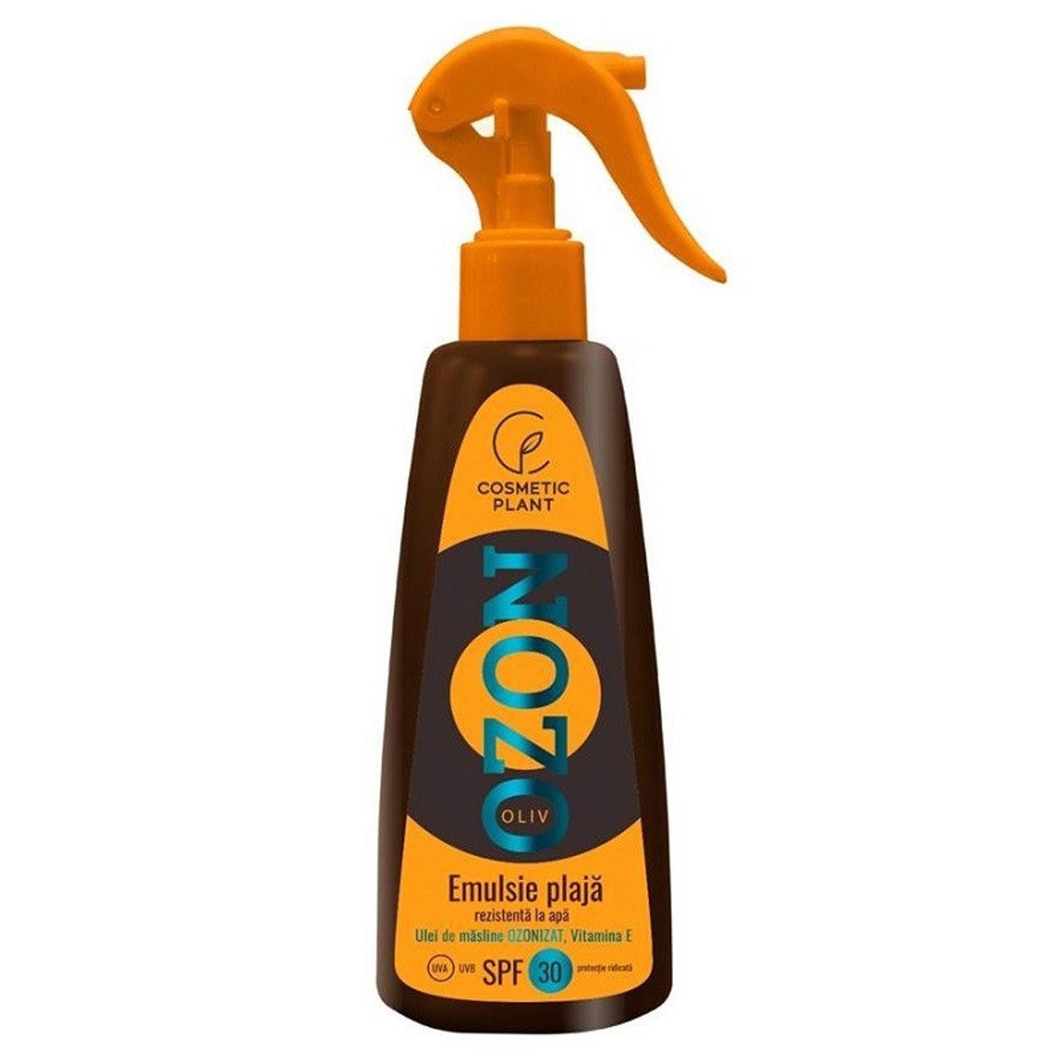 Emulsie de plaja rezistenta la apa Cosmetic Plant, OZON, SPF 30 fotografia produsului
