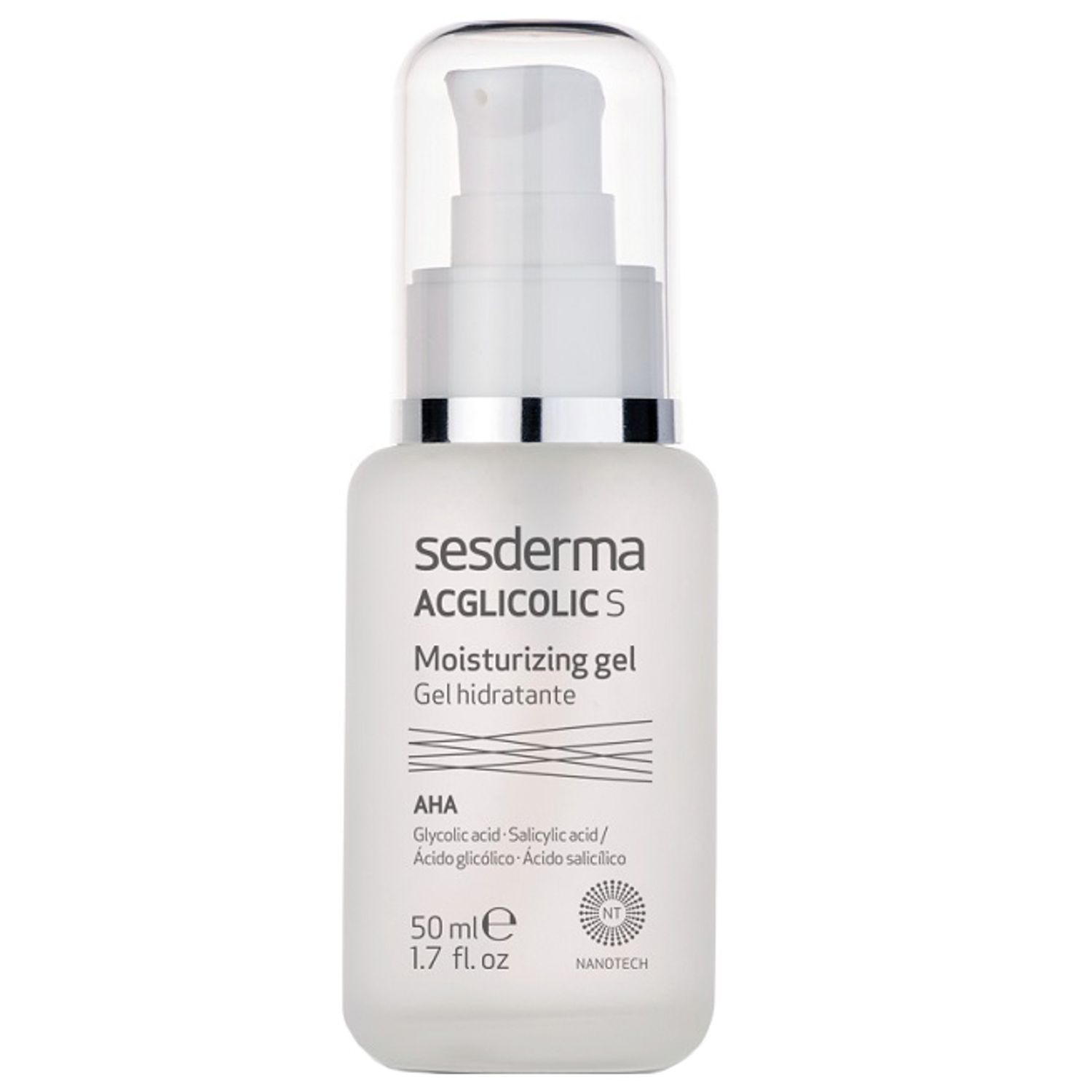 Gel hidratant Acglicolic S, Sesderma, 50 ml fotografia produsului