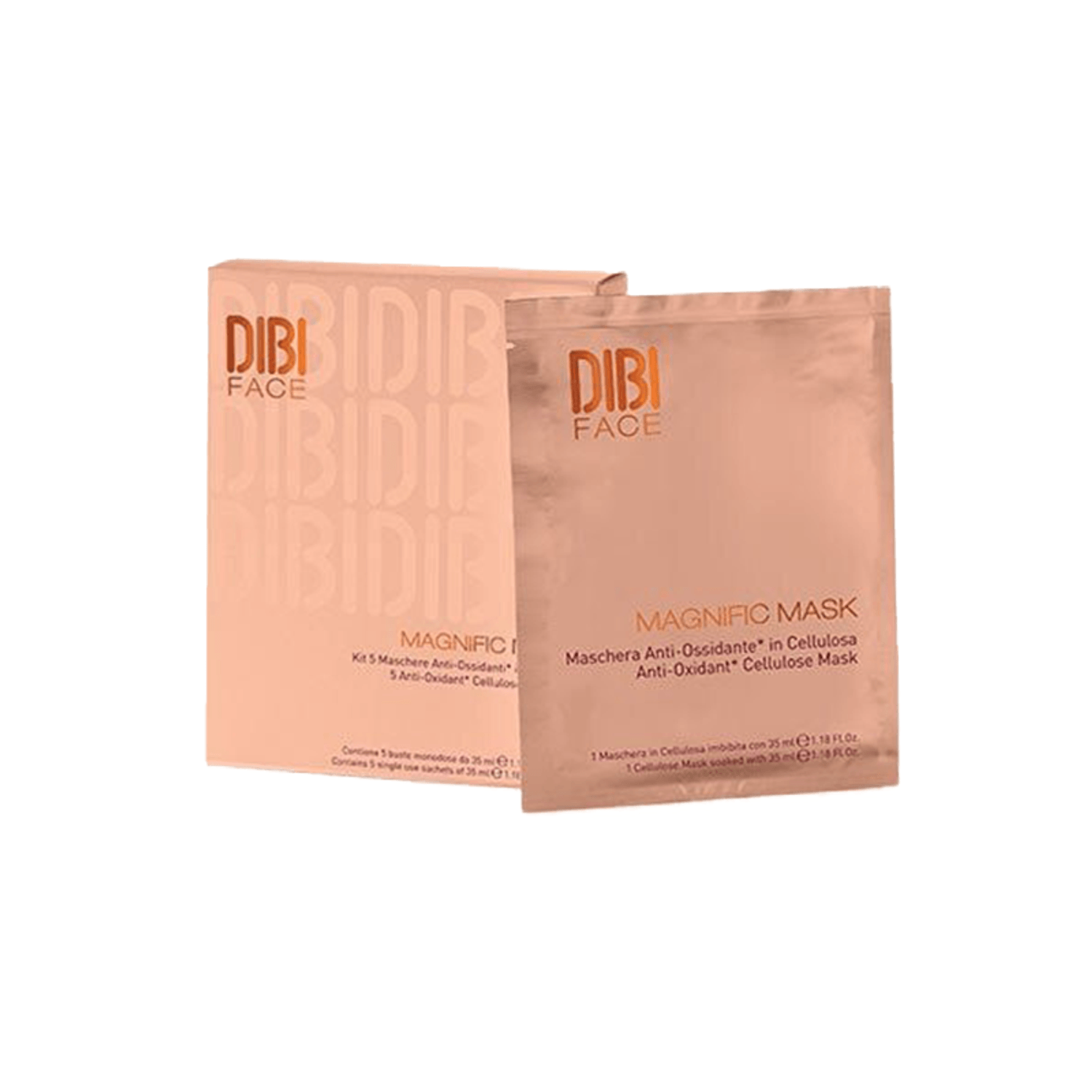 Kit Masca antioxidanta Prodigio Magnific Mask, DIBI Milano, 5 x 35 ml fotografia produsului