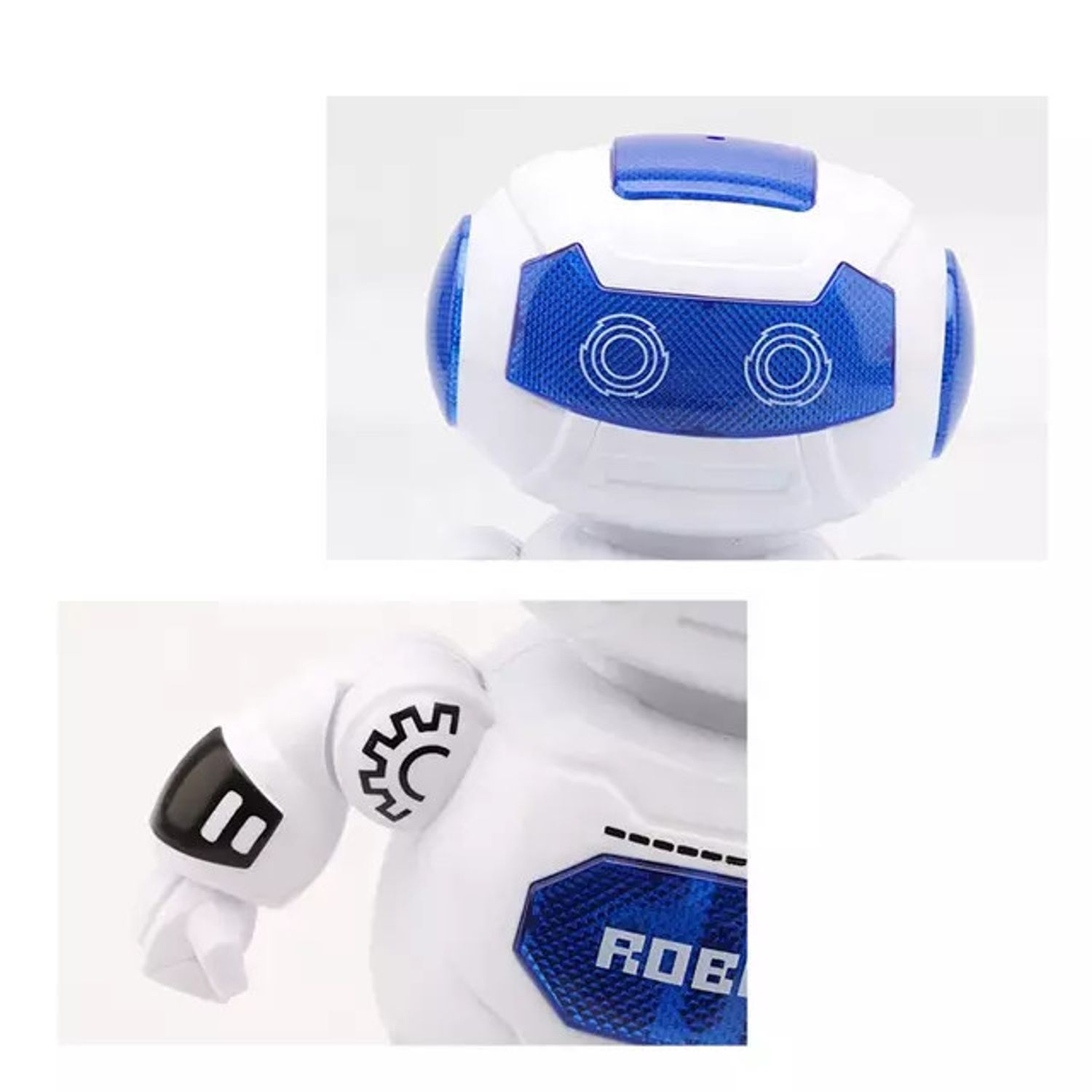 Robot interactiv Mr Robot, cu lumini si sunete fotografia produsului View 3 L
