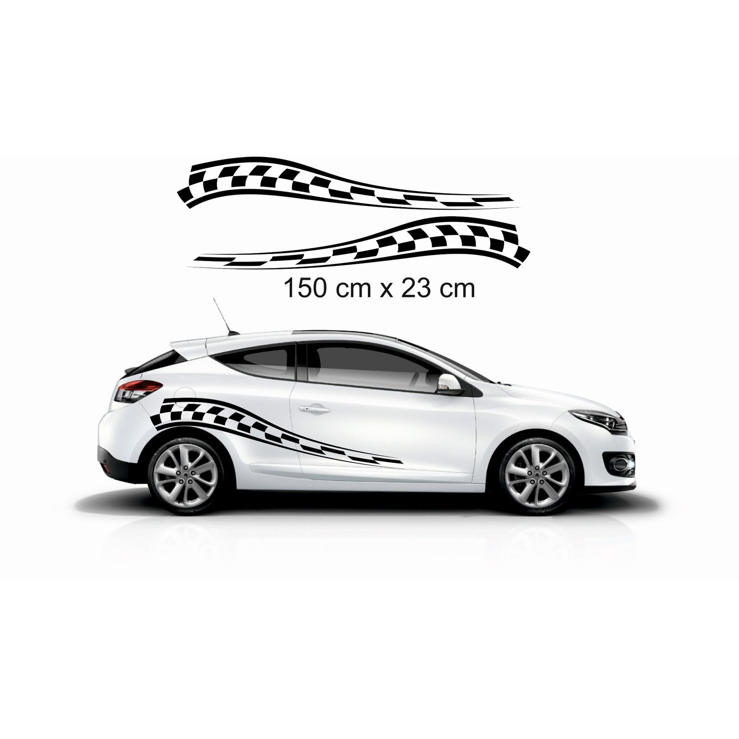 Sticker auto model 29 - set 2 buc fotografia produsului View 2 L