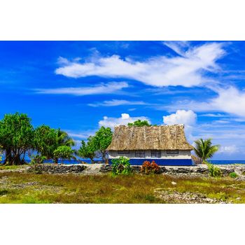 Autocolant Casa din Kiribati 220 x 135 cm