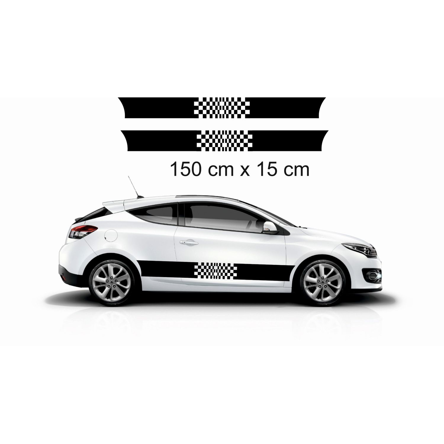 Sticker auto model 17 fotografia produsului View 2 L