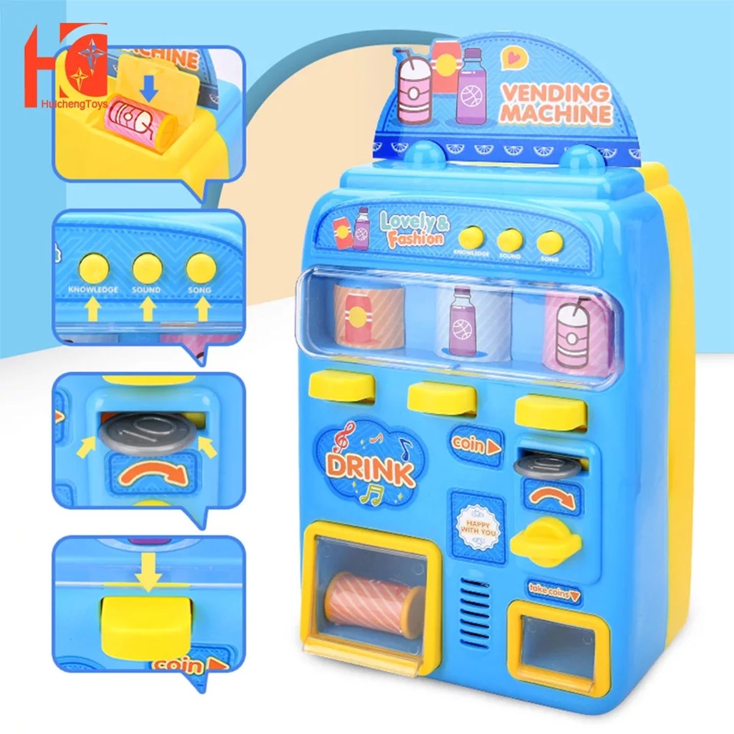 Set Jucarie Vending Machine cu acesorii, 22 cm fotografia produsului View 3 L