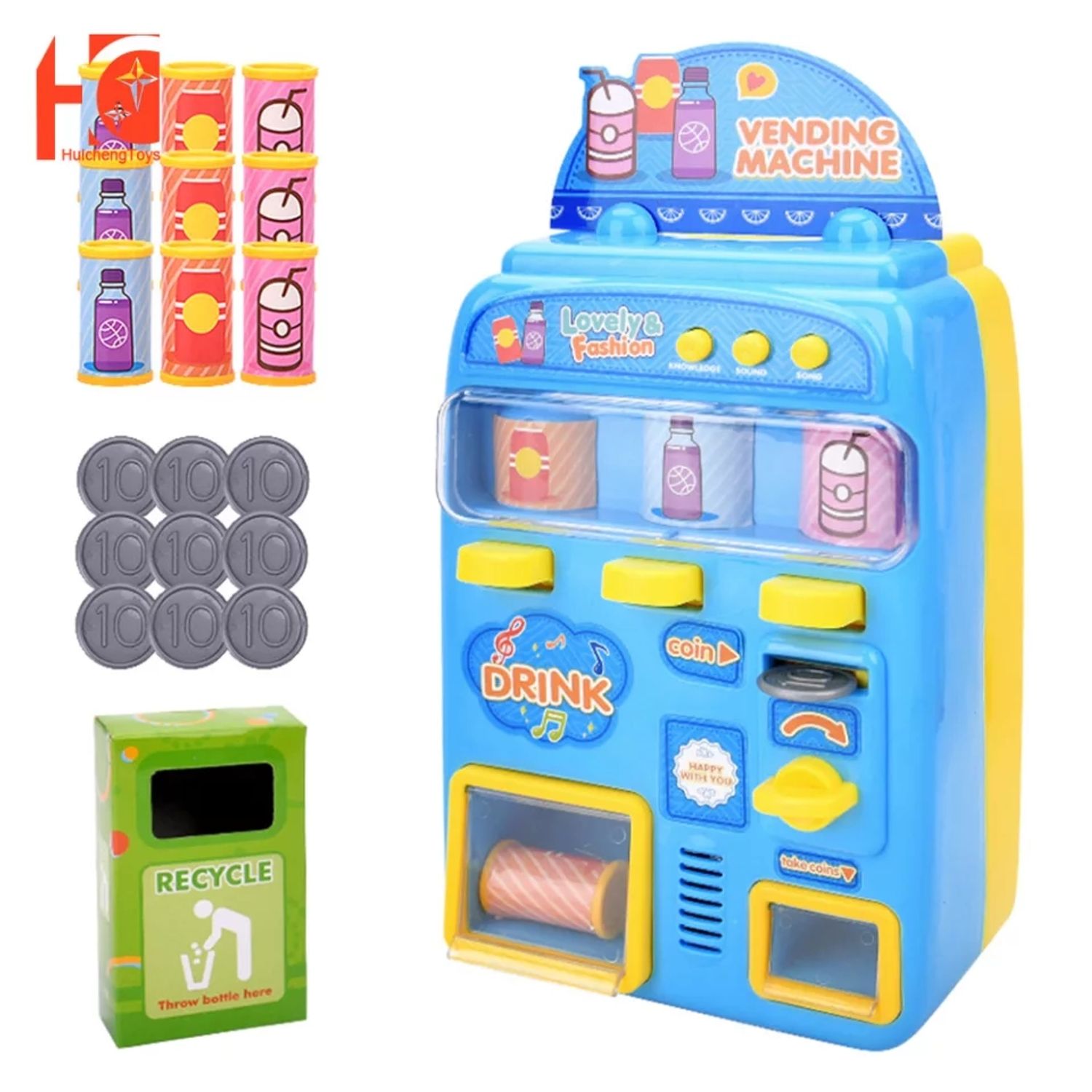Set Jucarie Vending Machine cu acesorii, 22 cm fotografia produsului View 2 L