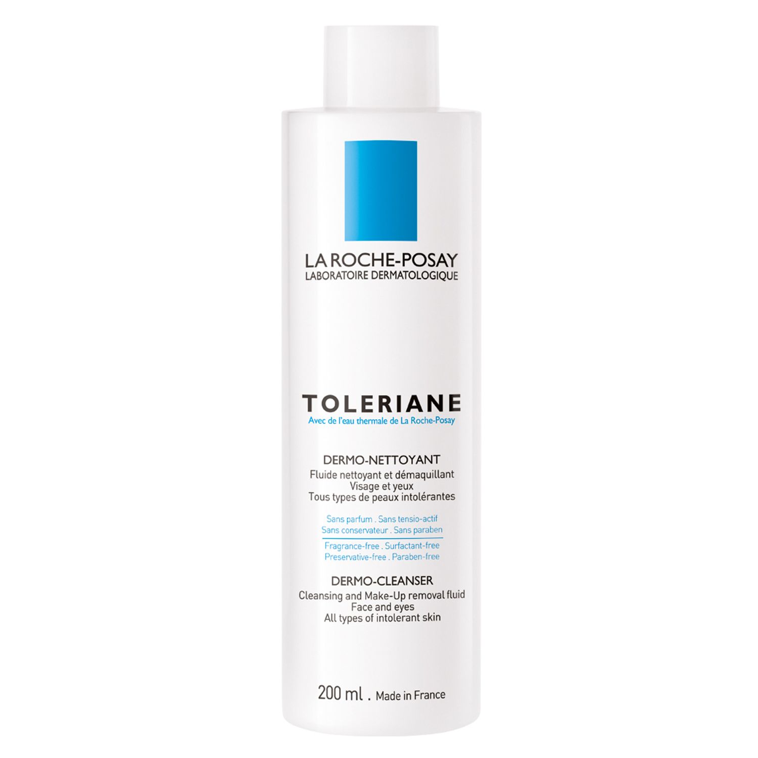 Lapte demachiant si de curatare La Roche-Posay Toleriane pentru pielea intoleranta si sensibila, 200 ml fotografia produsului