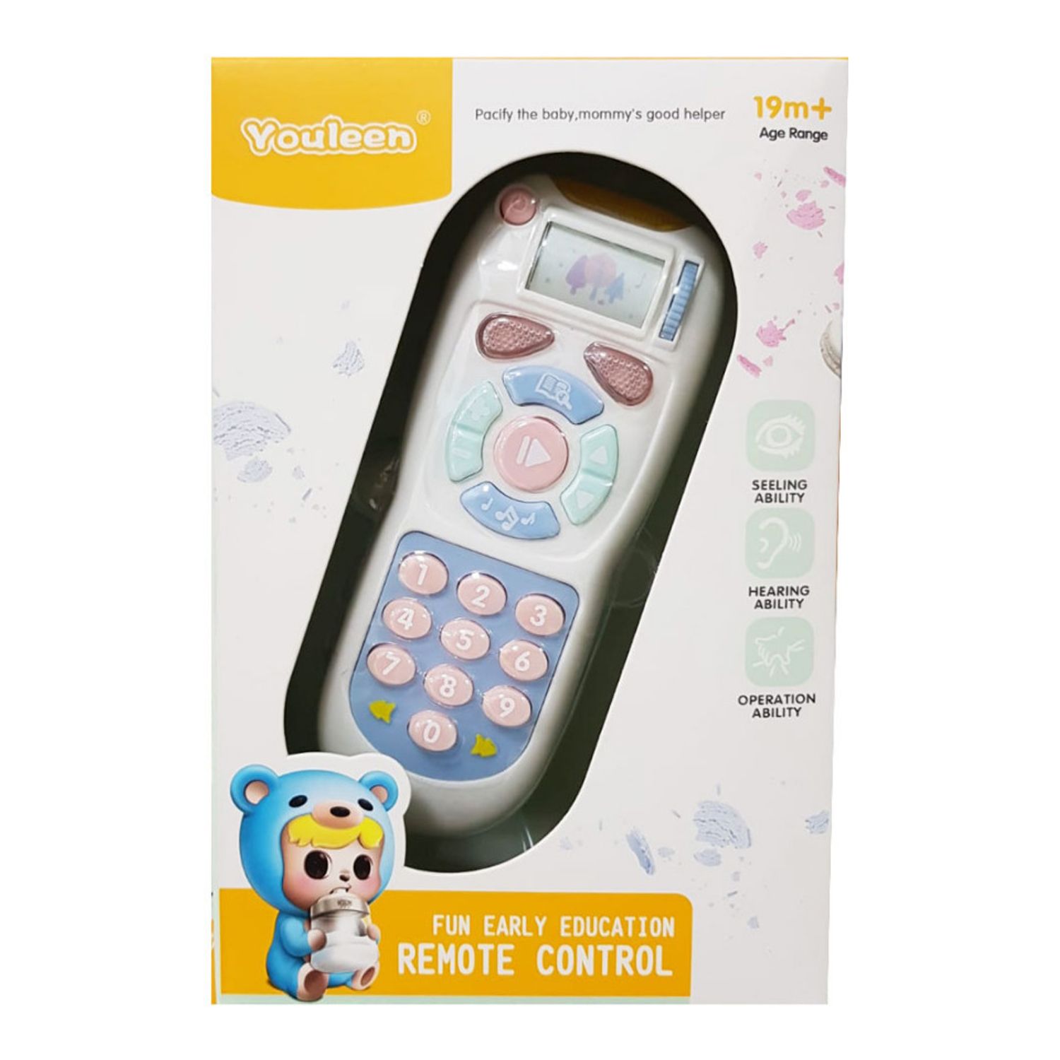 Jucarie interactiva Telecomanda cu muzica si lumini fotografia produsului View 2 L
