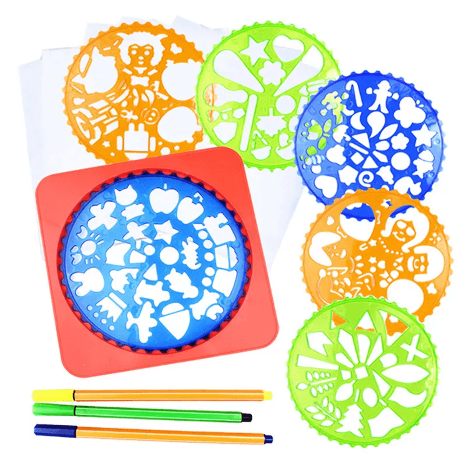 Joc educativ - Set sabloane de design fotografia produsului View 2 L