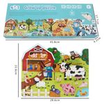Puzzle 4 in 1 Sezoanele Animalelor , 94 piese fotografia produsului View 5 S