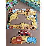 Puzzle 4 in 1 Sezoanele Animalelor , 94 piese fotografia produsului