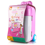 Set Nursery si Troller 2 in 1 cu accesorii, sunete si lumini, roz/alb fotografia produsului View 3 S