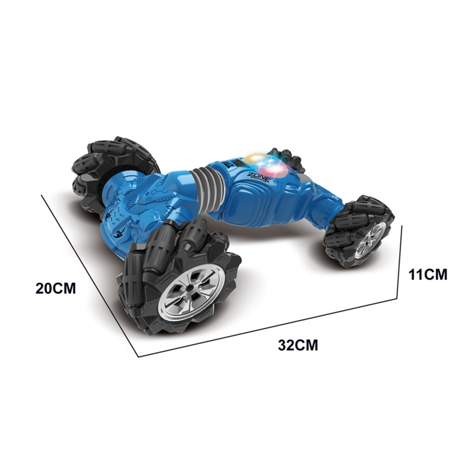 Masina Stunt Car cu Telecomanda Clasica si Telecomanda Ceas fotografia produsului View 2 L