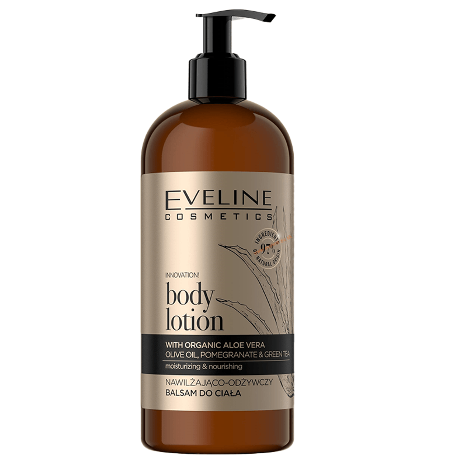 Balsam de corp, Eveline Cosmetics, Organic Gold, 500 ml fotografia produsului