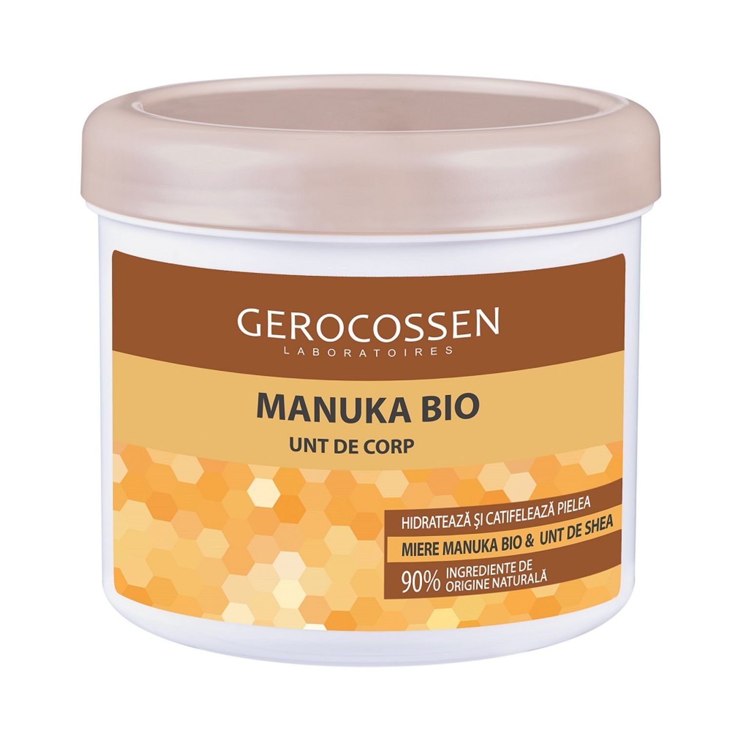 Unt de corp cu miere Manuka Bio, 450 ml, Gerocossen fotografia produsului