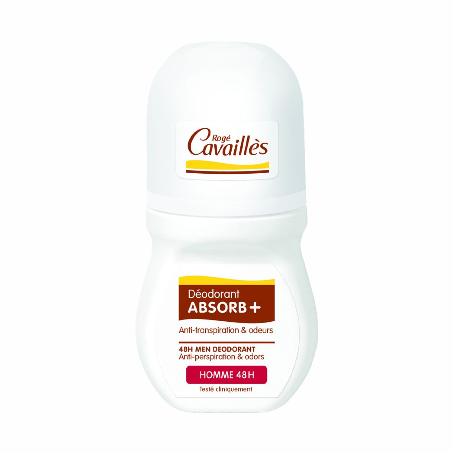 Deodorant roll-on reglator Roge Cavailles Absorb+ pentru barbati, 50 ml fotografia produsului