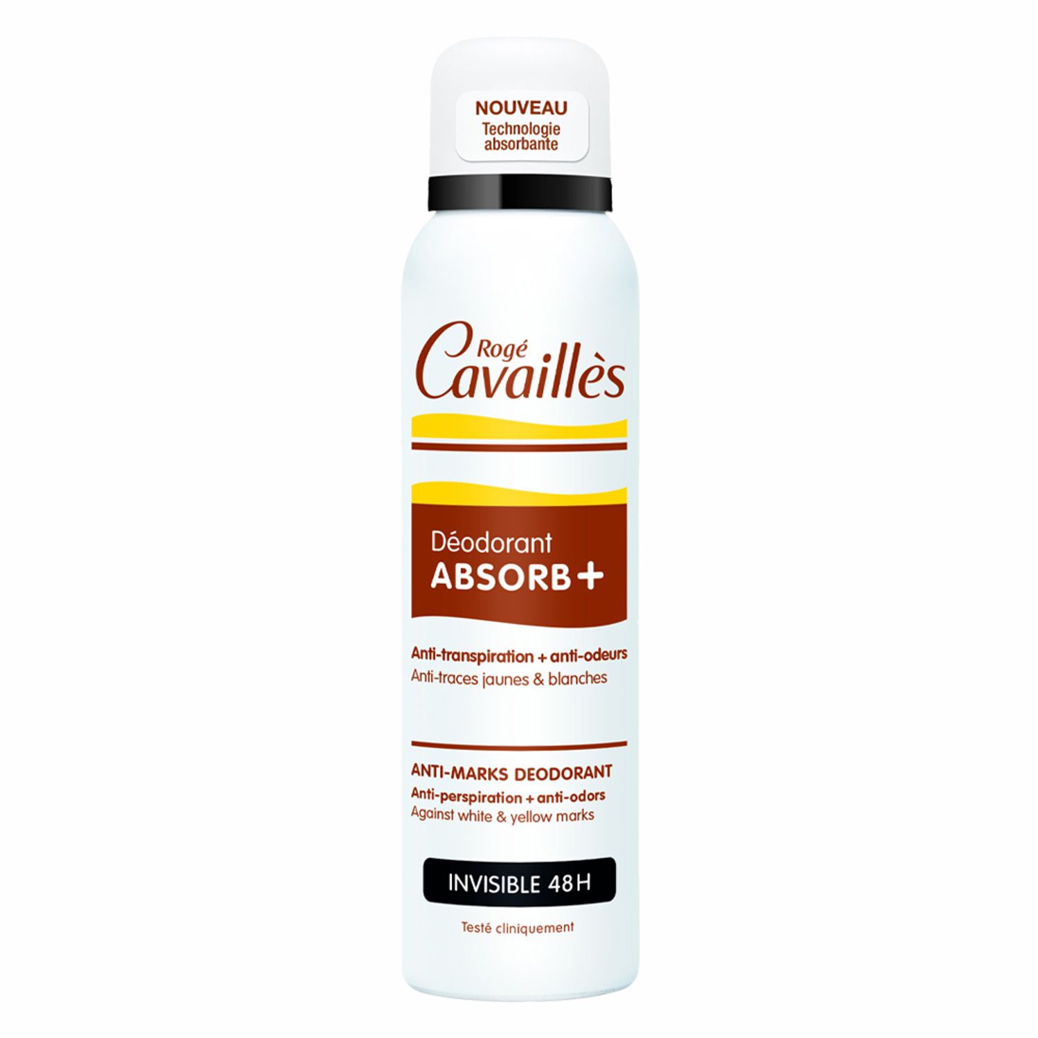 Deodorant spray invizibil Roge Cavailles Absorb+, 150 ml fotografia produsului