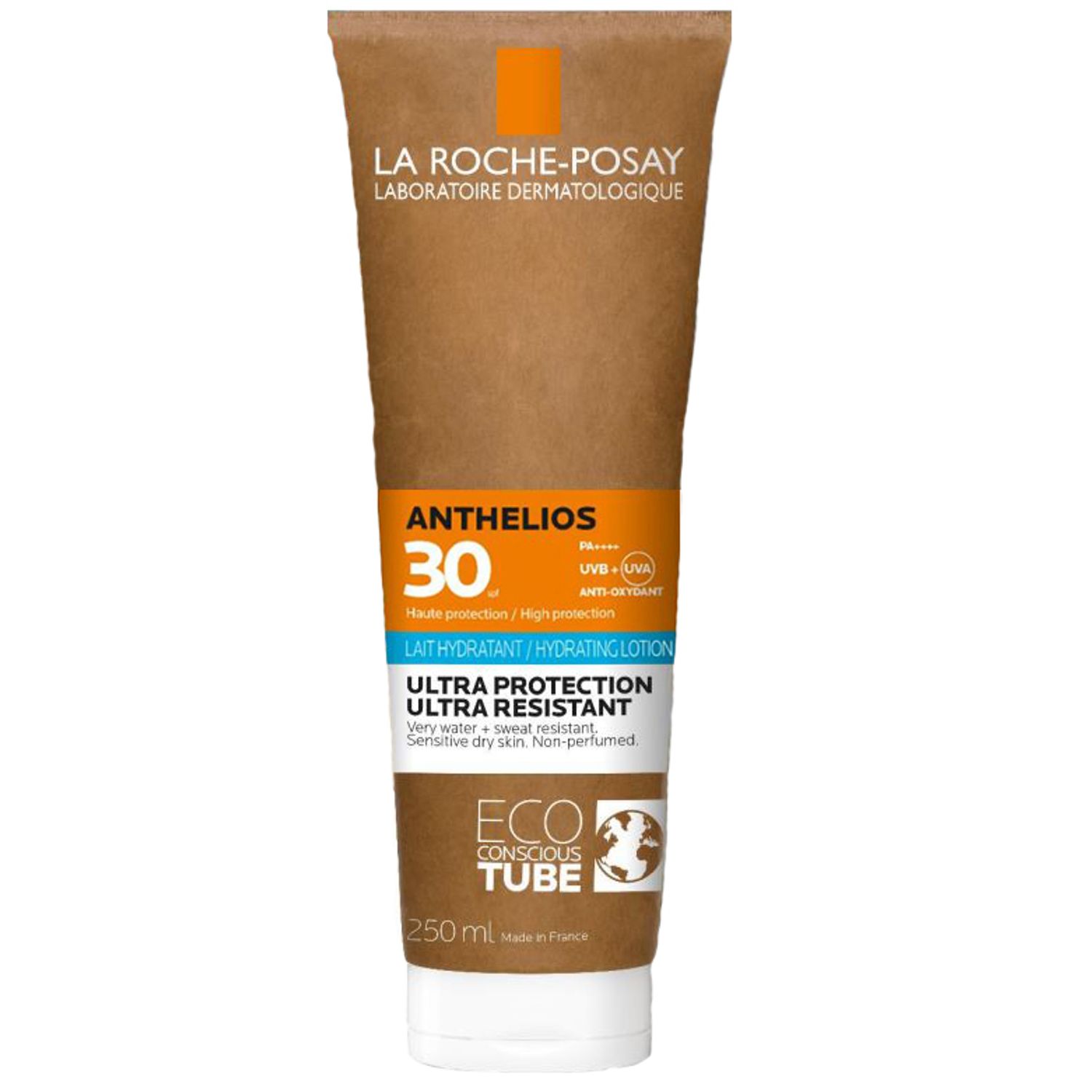Lotiune hidratanta pentru fata si corp La Roche-Posay Anthelios SPF 30, Eco Tube, 250 ml fotografia produsului