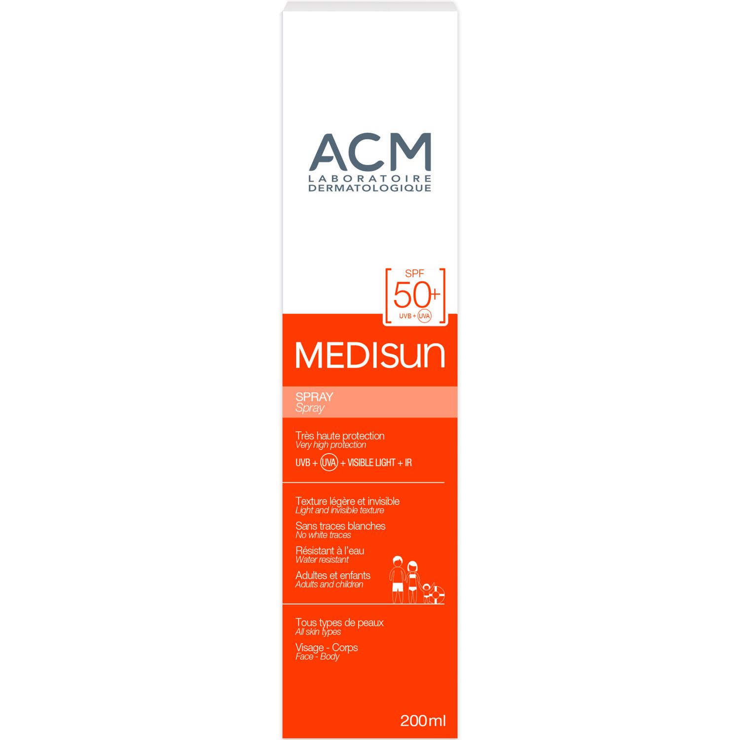Spray pentru protectie solara Medisun SPf50+, 200ml fotografia produsului