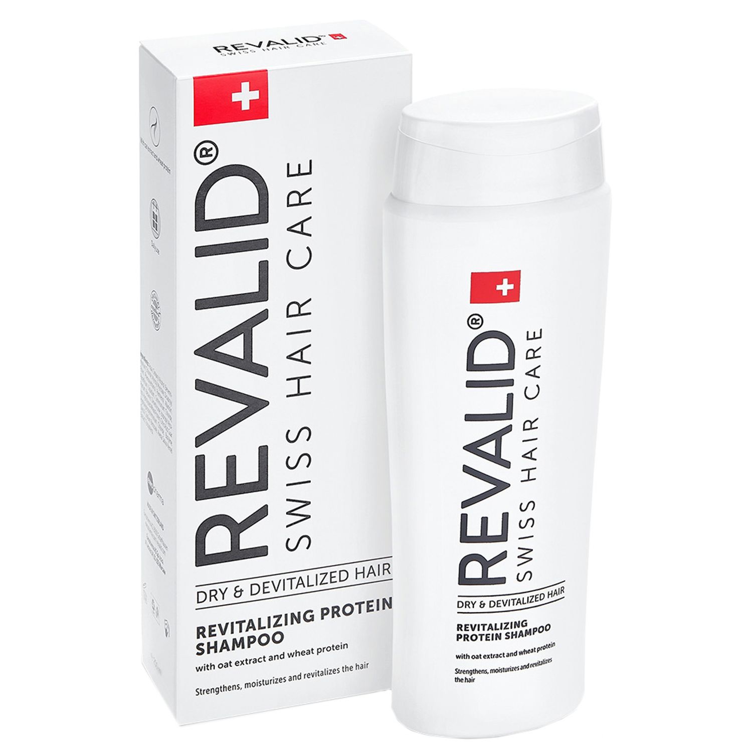 Sampon Revalid Revitalizing Protein pentru par uscat, 250 ml fotografia produsului