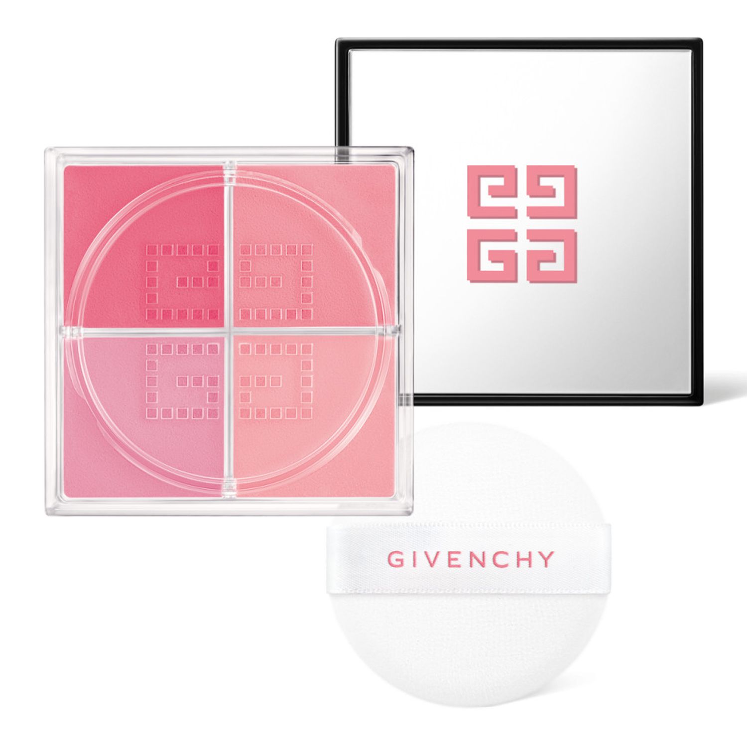 Fard de obraz Givenchy, Prisme Libre Blush 4 Color Loose, 2 Taffetas Rose, 6 g fotografia produsului