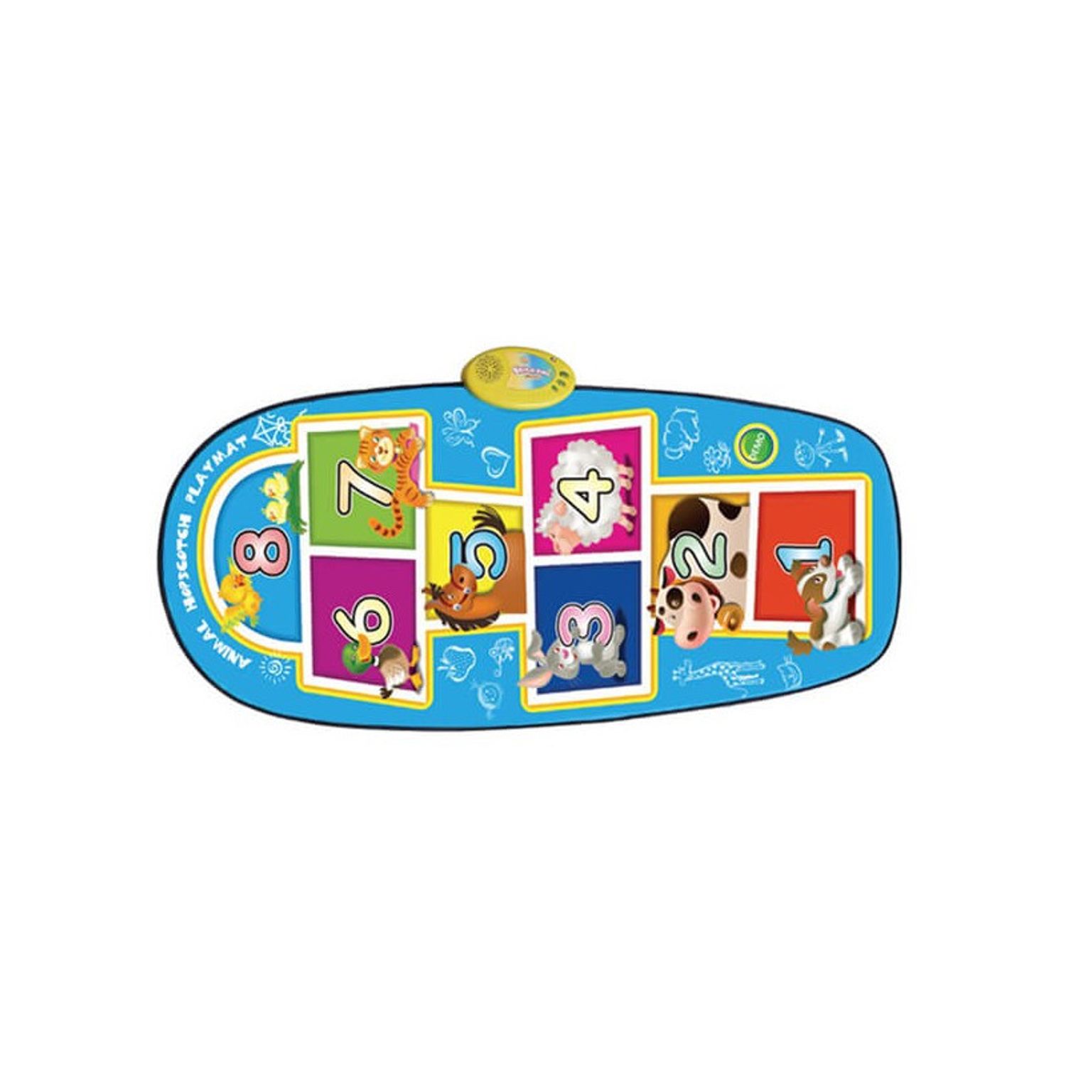 Covoras muzical interactiv, Sotron cu animale, albastru fotografia produsului View 3 L