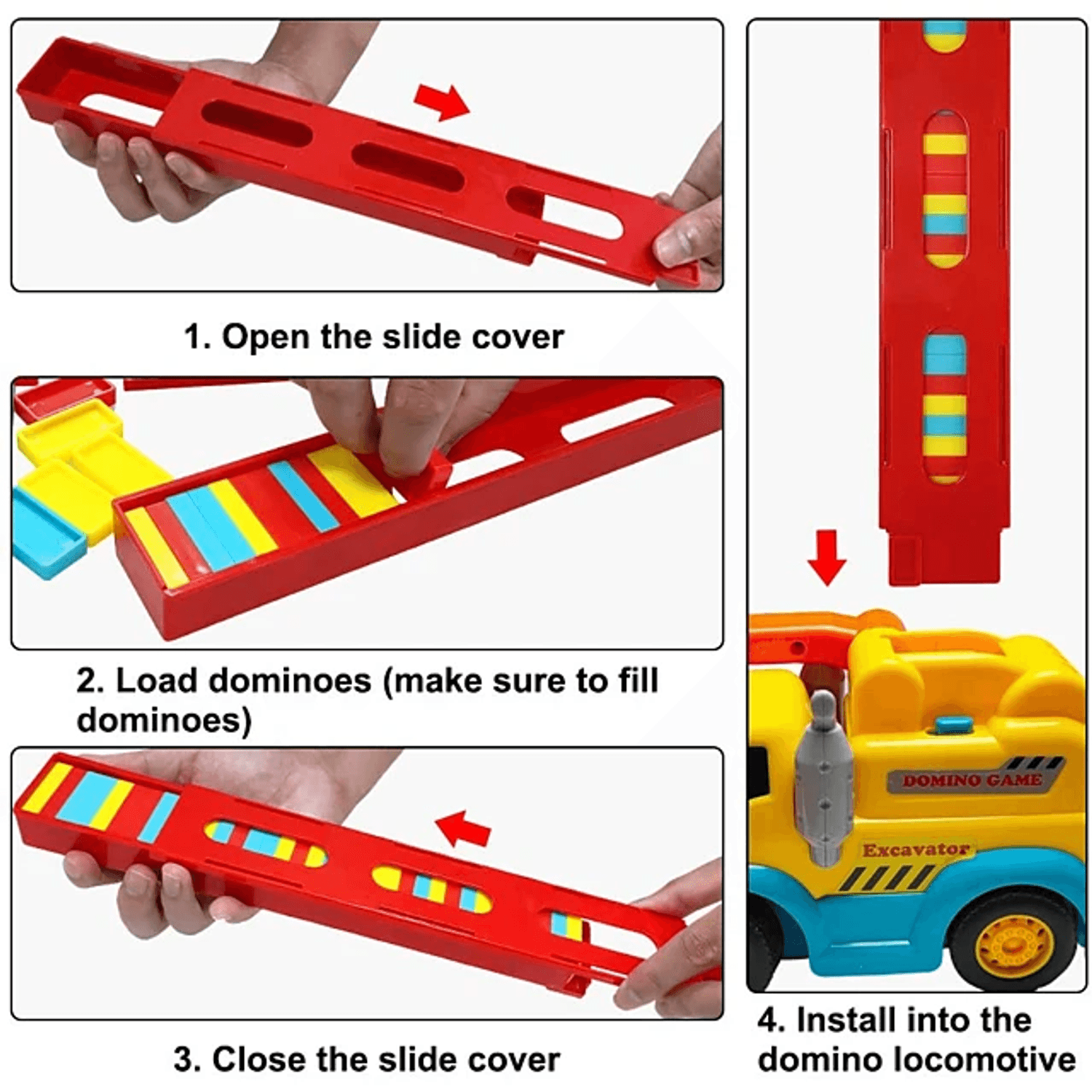Joc Domino - Locomotiva de creatie fotografia produsului View 2 L