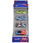Set 4 masinute de raliu - Mini Supercars fotografia produsului View 2 S