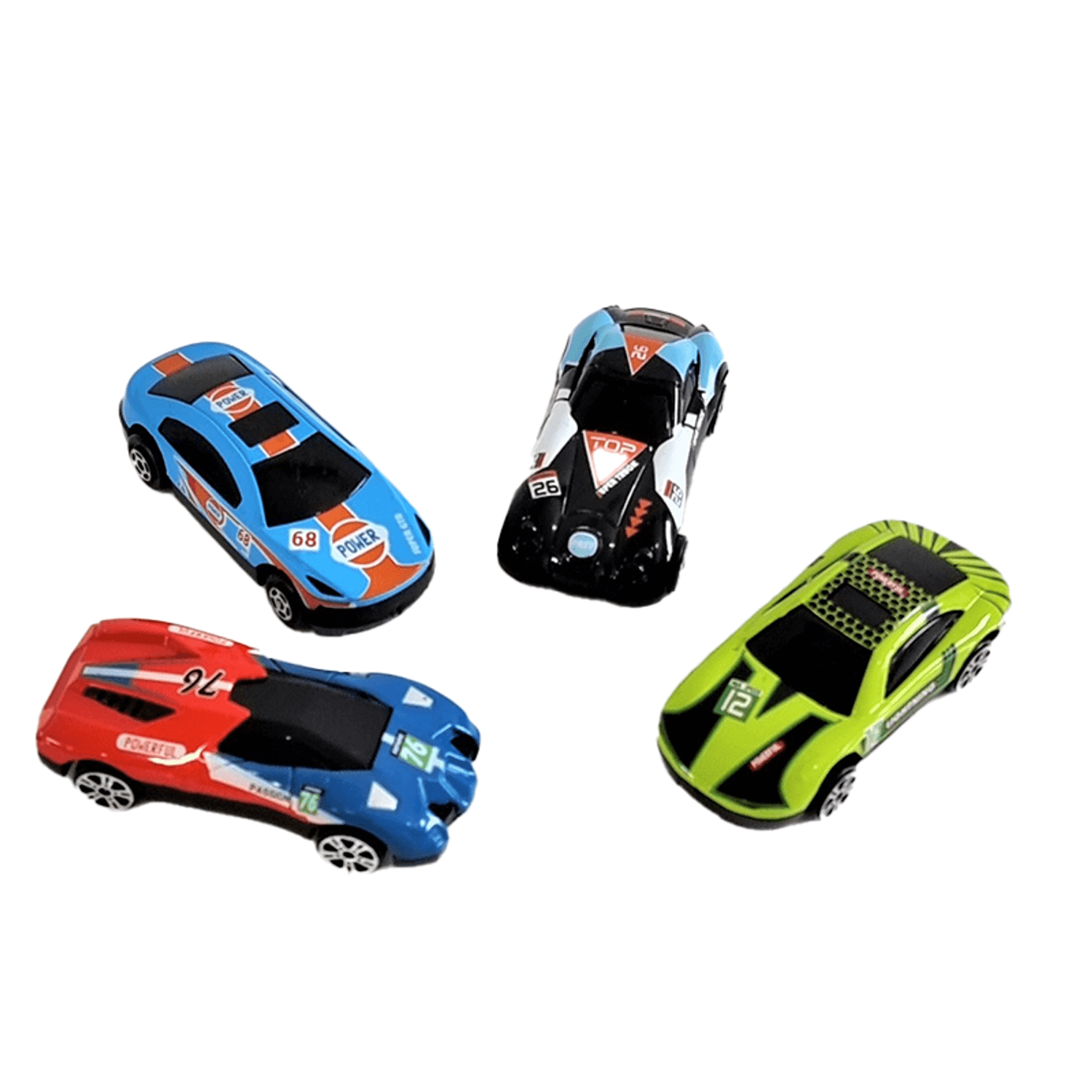 Set 4 masinute de raliu - Mini Supercars fotografia produsului View 3 L