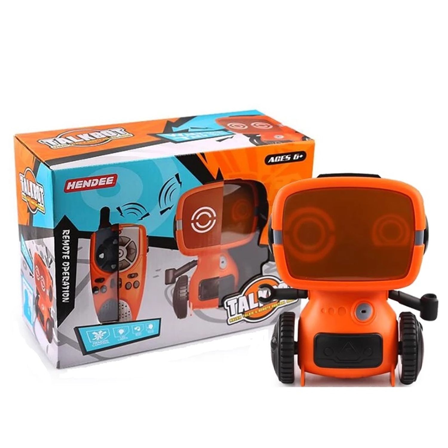 Robot interactiv Talkbot cu telecomanda tip walkie talkie fotografia produsului View 3 L