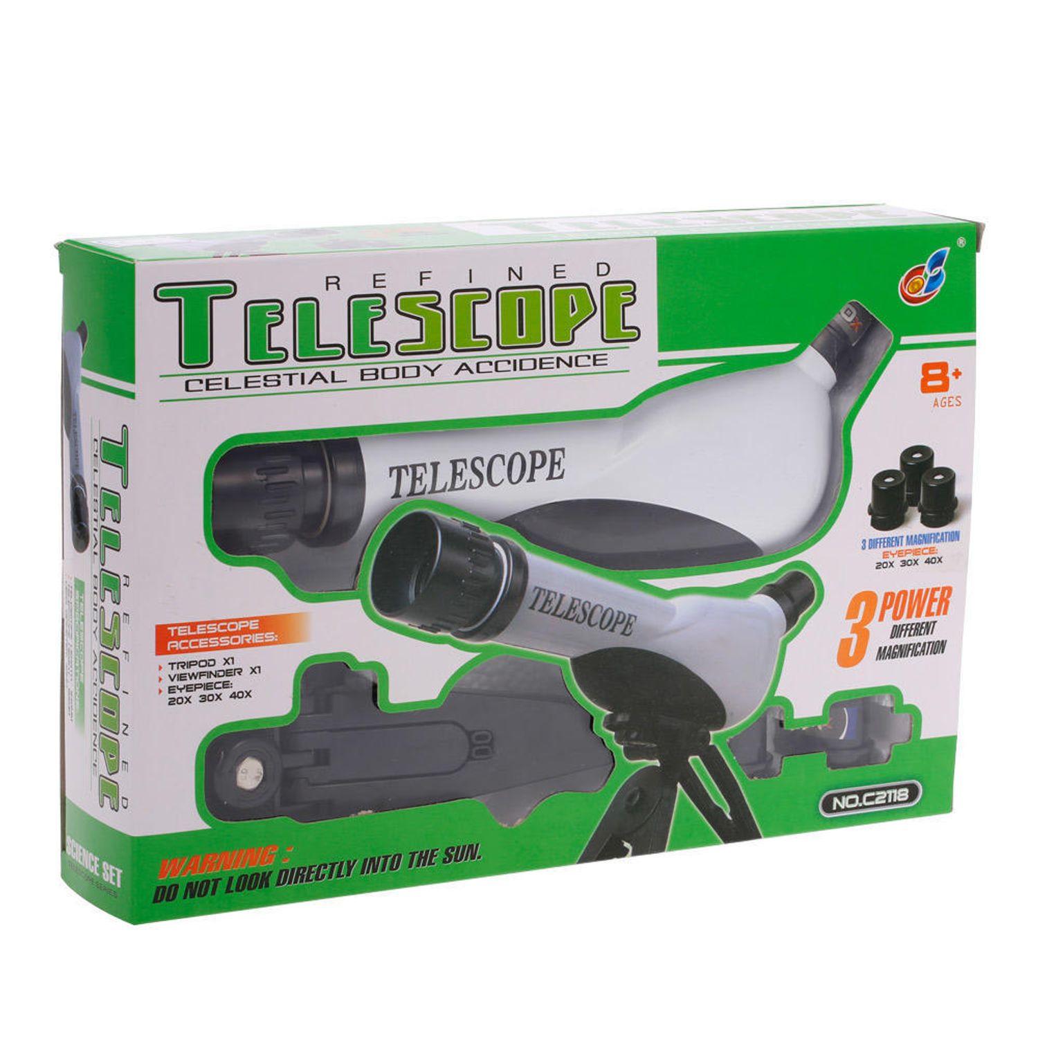 Set telescop de jucarie Celestial pentru copii fotografia produsului View 2 L