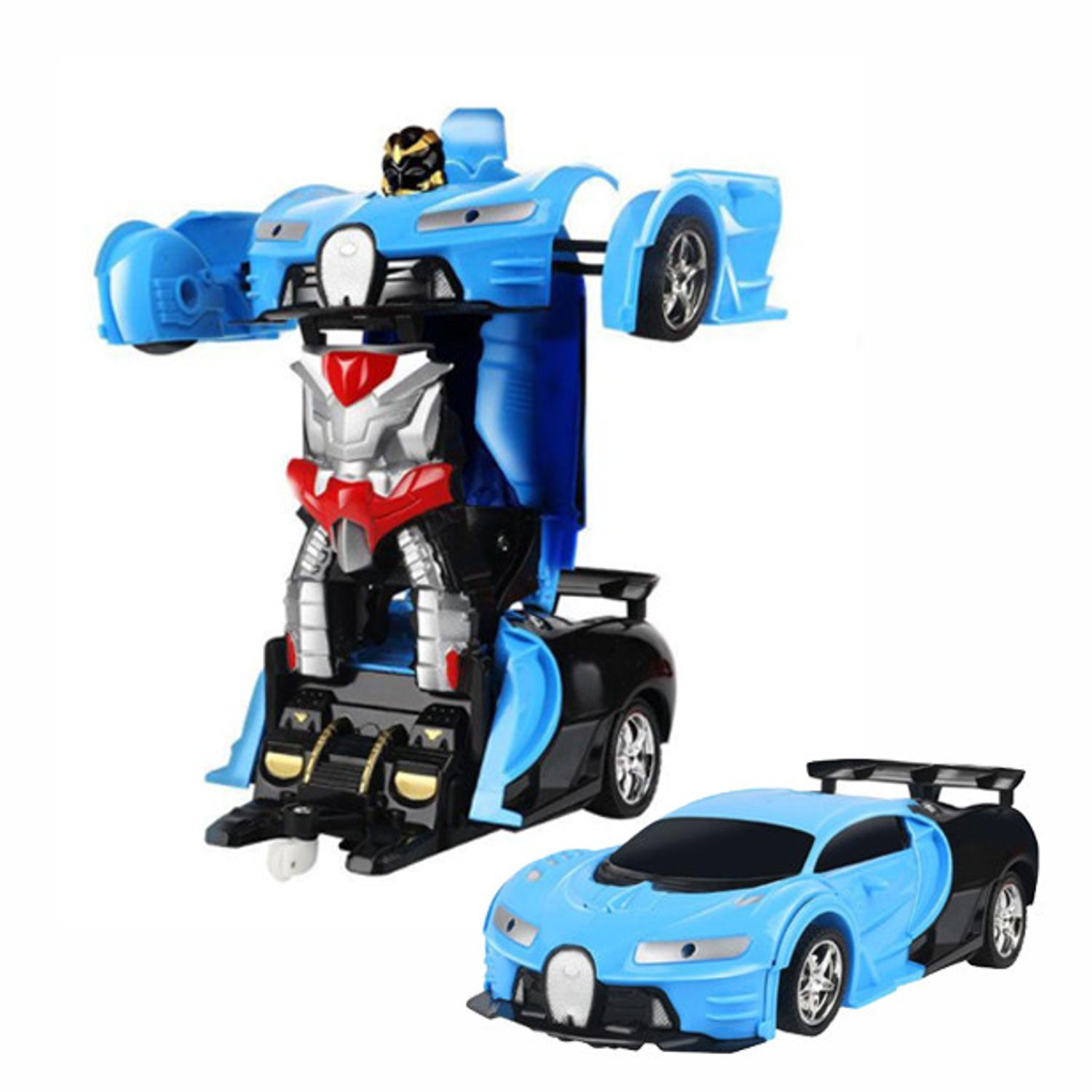 Masina TRANSFORMER AUTObot interactiv cu Telecomanda, Sunete + Lumini specifice fotografia produsului