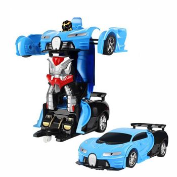 Masina TRANSFORMER AUTObot interactiv cu Telecomanda, Sunete + Lumini specifice