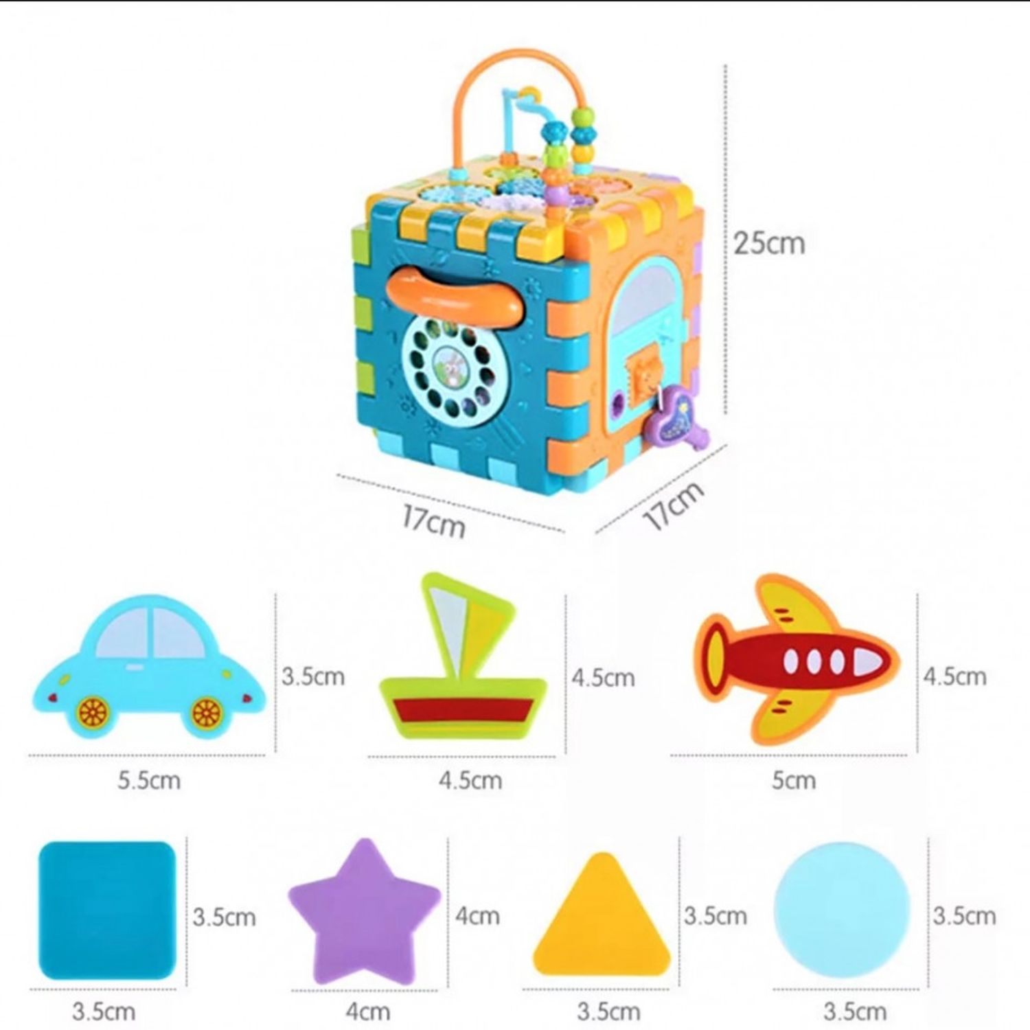 Jucarie Cub interactiv cu activitati fotografia produsului View 2 L