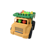 Set de Construit Big Blocks - Vehicul Tehnic si 32 Cuburi de Constructie fotografia produsului