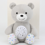 Jucarie de plus Teddy Sunki cu proiector, 30 cm, gri fotografia produsului View 2 S