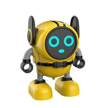 Robot Spin Mini YellBOT, detasabil, design modern, tip titirez, manual,interactiv, 10x9 cm, galben, Doty