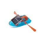 Barca cu energie solar, kit educational, DIY, Albastru,Doty fotografia produsului