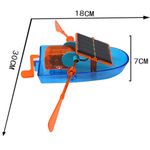 Barca cu energie solar, kit educational, DIY, Albastru,Doty fotografia produsului View 3 S