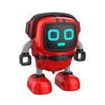 Robot Spin Mini RedBOT, detasabil, design modern, tip titirez, manual,interactiv, 10x9 cm, rosu, Doty fotografia produsului