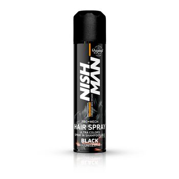 NISH MAN – Spray de par colorat – 150 ml – Negru elefant.ro