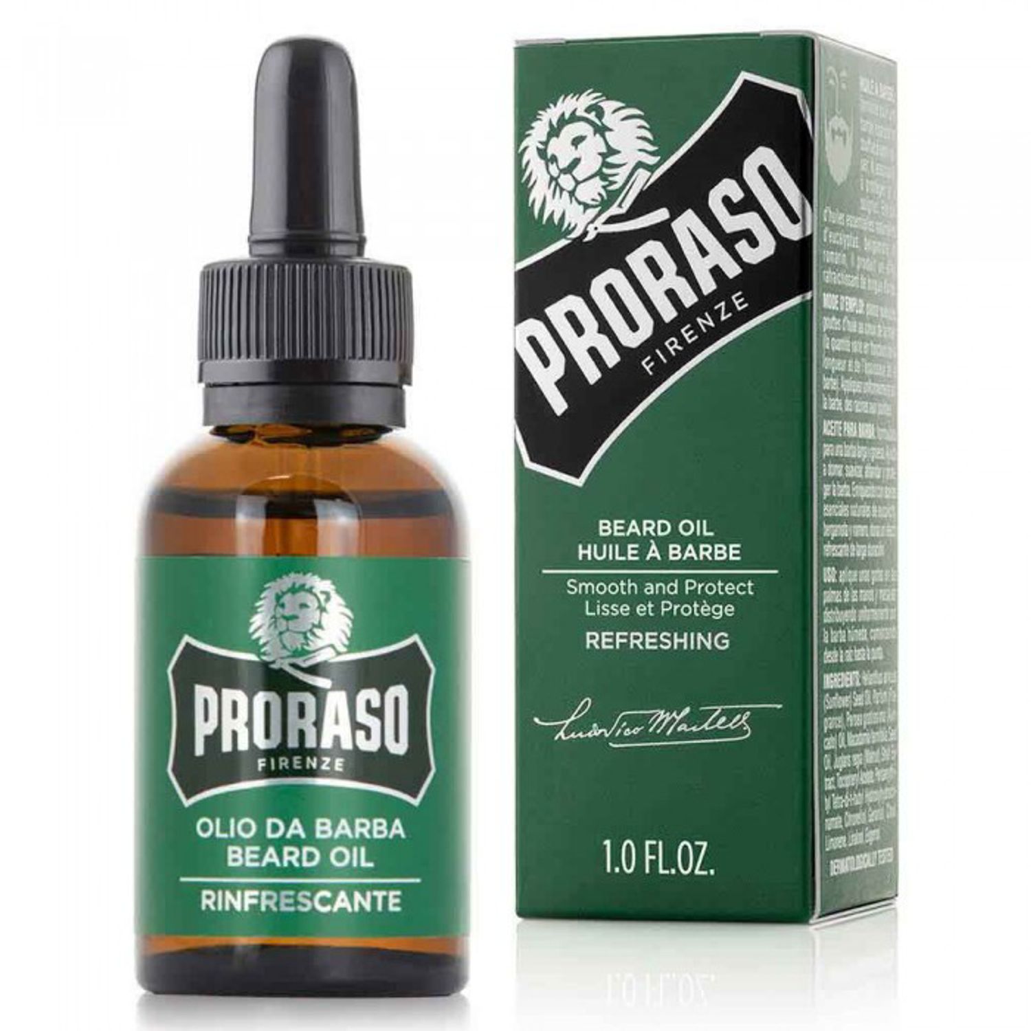 PRORASO - Ulei de barba revigorant - Refreshing - 30 ml fotografia produsului