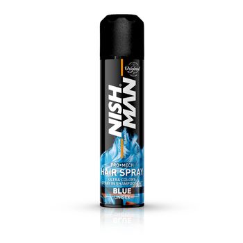 NISH MAN – Spray de par colorat – 150 ml – Albastru elefant.ro