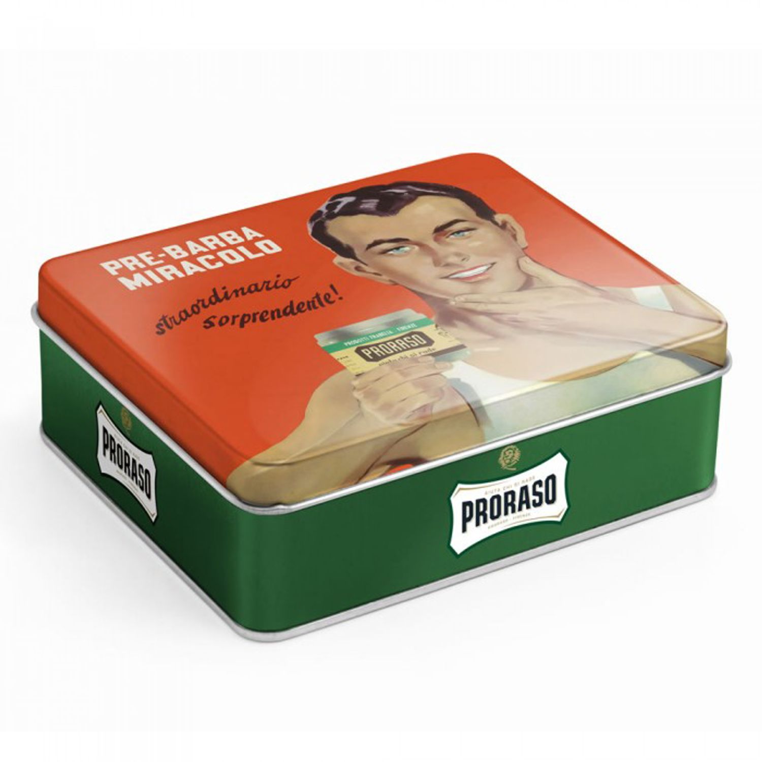PRORASO - Set pentru barbierit - Vintage Selection Gino fotografia produsului View 2 L