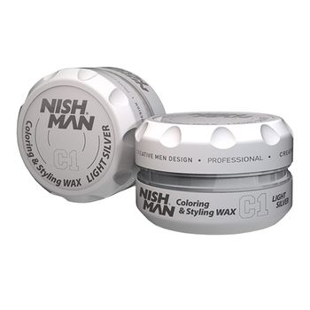 NISH MAN C1 – Ceara de par colorata – Argintiu – 100 ml elefant.ro
