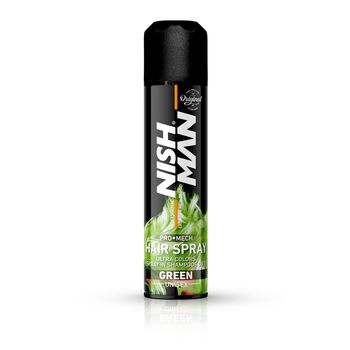 NISH MAN – Spray de par colorat – 150 ml – Verde elefant.ro