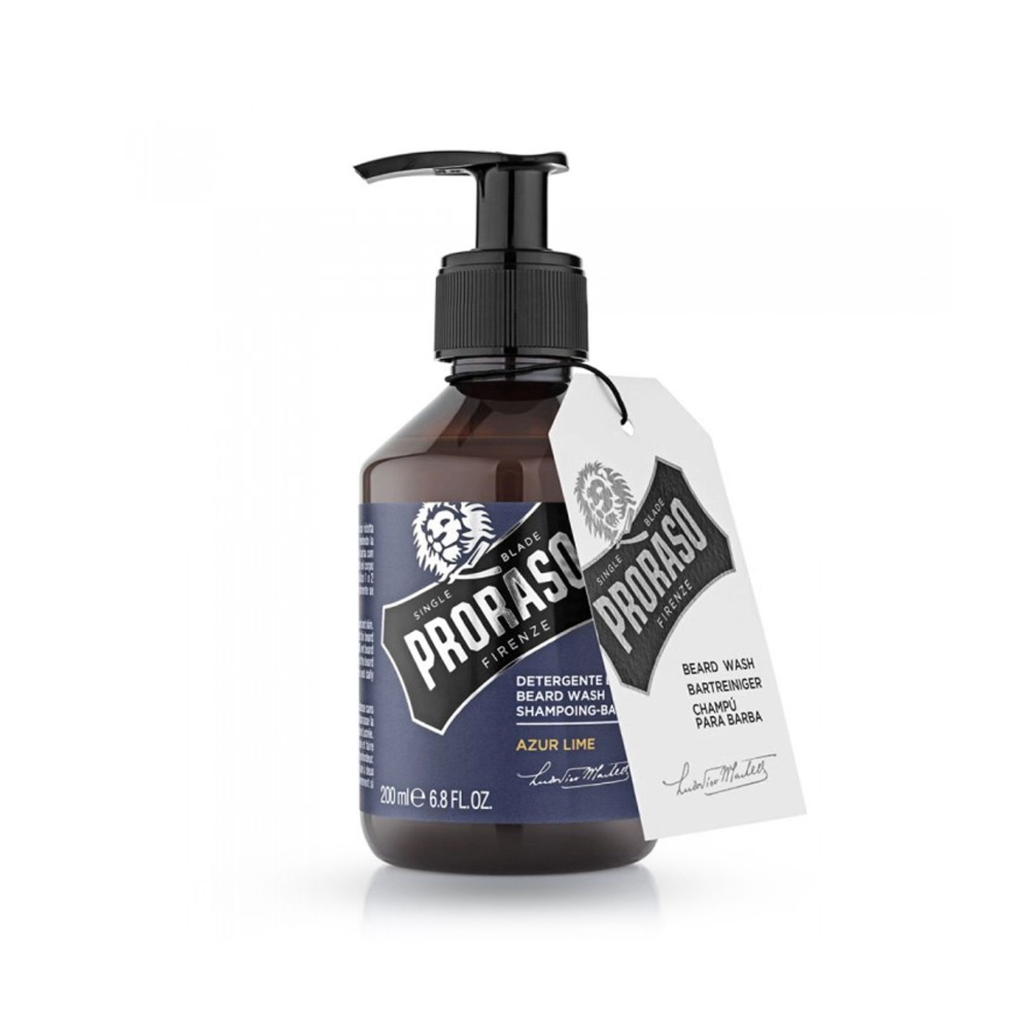 PRORASO - Sampon de barba - Azur lime - 200 ml fotografia produsului