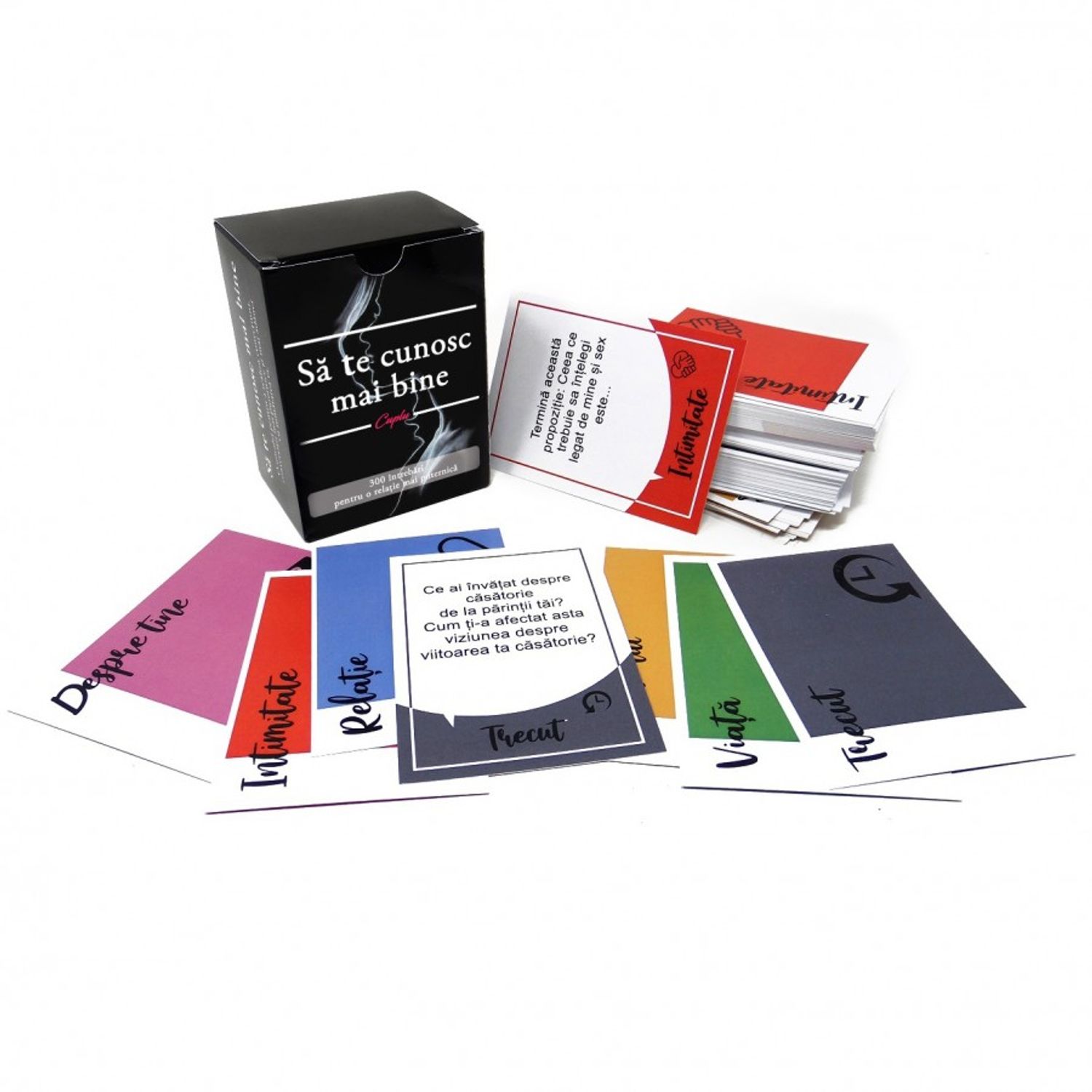 Sa te cunosc mai bine - 300 de intrebari si initiatori pentru o conversatie captivanta pentru cupluri in limba romana fotografia produsului